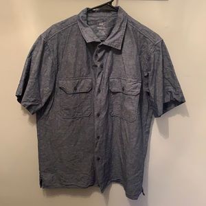 Save Khaki United short sleeve button-up